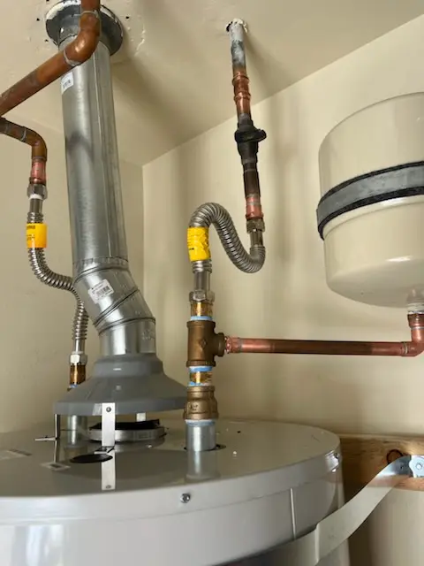 Water heater installation and plumbing repair in River View Park